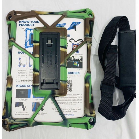 Cooper Trooper 2K Rugged Case for Acer Iconia Tab 10 A3-A30 | Tough Bumper Prote - Picture 10 of 11